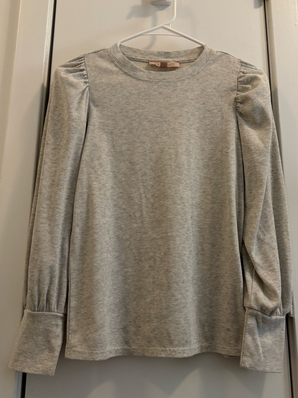Philosophy Puff Long Sleeve Tee